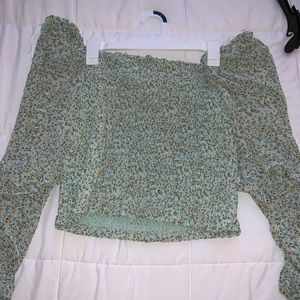 Off the shoulder blouse